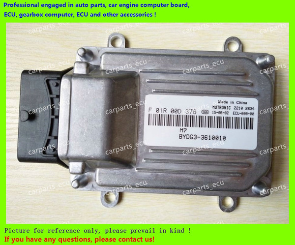 For BYD G3 car engine computer board/M7 ECU/Electronic Control Unit/Car PC/F01R00D376 BYDG3-3610010B/F01RB0D376