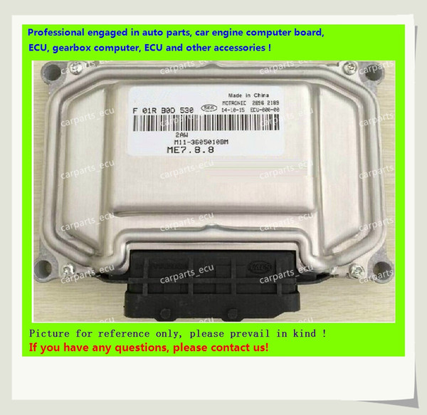 For car engine computer board/ME7.8.8/ME17 ECU/Electronic Control Unit/Chery/F01R00D530 M11-3605010BM/F01RB0D530