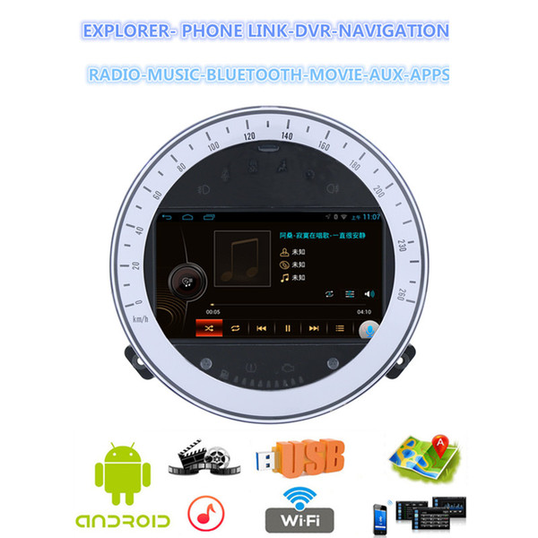 BMW MINI 2010-2013 Hight defenition IPS touch Screen Andriod SYSTEM Car GPS Navigation media entertainment player