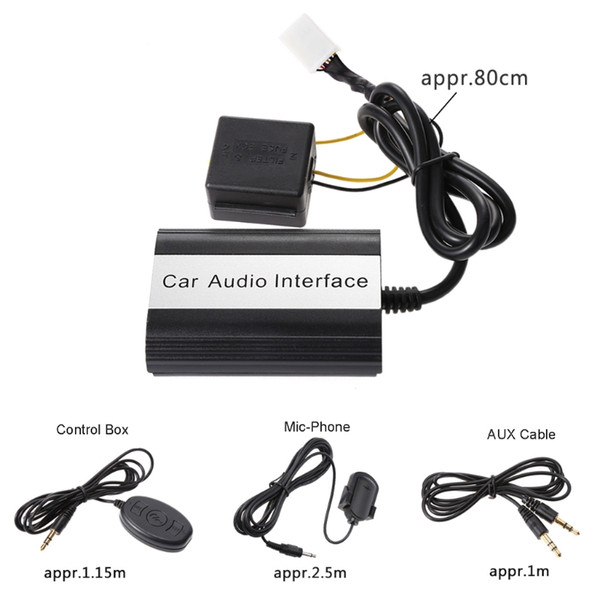 Car Bluetooth Kits MP3 AUX Adapter Interface For Scion 2003-2011