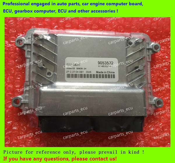 For car engine computer board/Wuling ECU/Electronic Control Unit/Car PC/5WY5831F 9053572/5WY5B03K 24537634 /5WY5803J 24529605