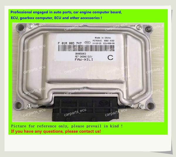 For car engine computer board/ME7.8.8/ME17 ECU/Electronic Control Unit/Xiali/F01R00D747 3808560K3/F01RB0D747