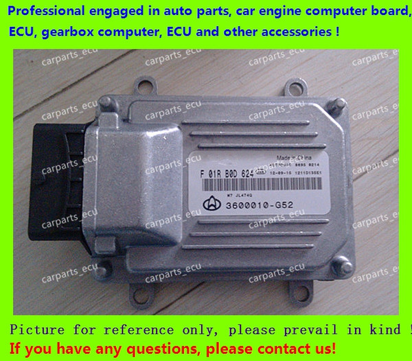 For Changan car engine computer board/M7 ECU/Electronic Control Unit/Car PC/ F01RB0D624 3600010-G52 JL474Q/F01R00D624