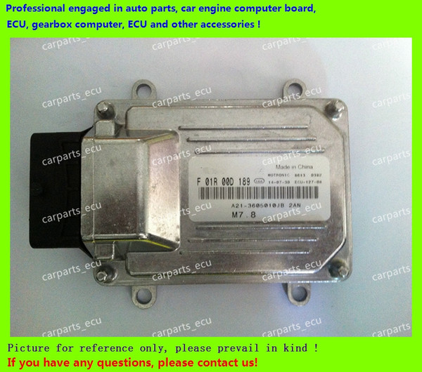 For Chery Cowin car engine computer board/M7 ECU/Electronic Control Unit/Car PC/F01R00D189 A21-3605010JB 2AN 00477F/F01RB0D189