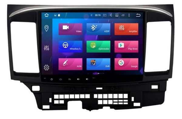 8-Core Android 6.0 10.2inch Car Dvd Gps Navi Audio for Mitsubishi Lancer EX 10 GaLant Fortis Ispira 2007-2015 steering wheel DAB