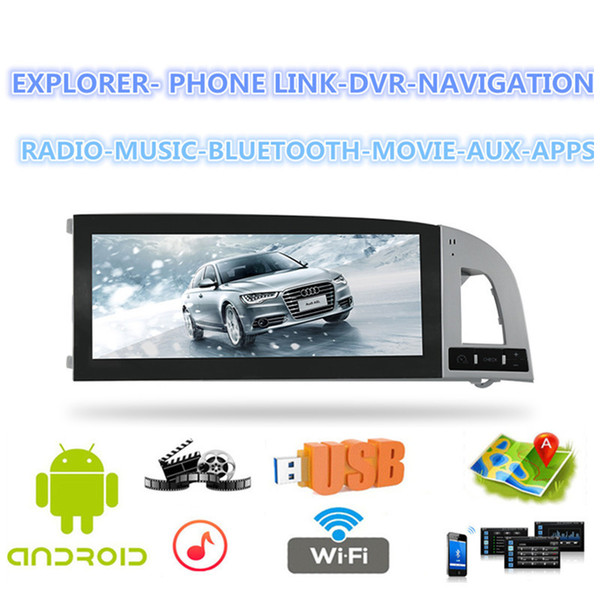 AUDI A6L IPS Screen Andriod SYSTEM Car GPS Navigation System media entertainment player 10.25 INCH