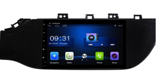 4-Core Android 6.0 10.1inch Car Dvd Gps Navi Audio for Kia k2 2017 + steering wheel control wifi support DVR +3G 1Gb ram, 16G