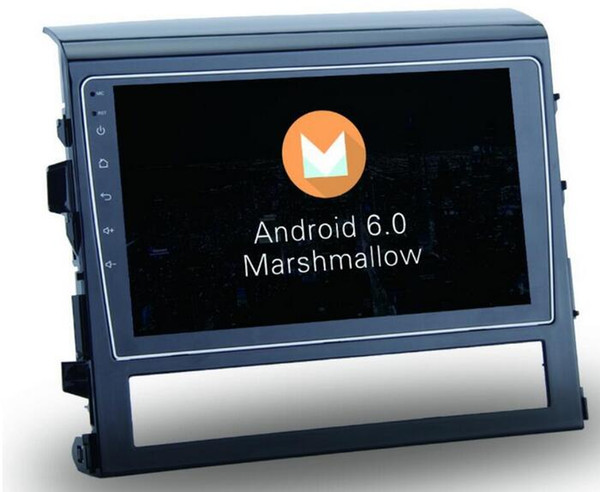 8-Core Android 6.0 10.2inch Car Dvd Gps Navi Audio for Toyota Landcruiser Support 3G 4G DVR OBD Steering wheel DAB+