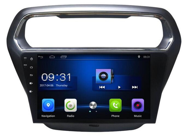 Free Shipping Android 6.0 10.1inch Car Dvd Gps for Ford Escort 4-Core Steering wheel control wifi DVR 3G 1Gb 16Gb flash 1080P