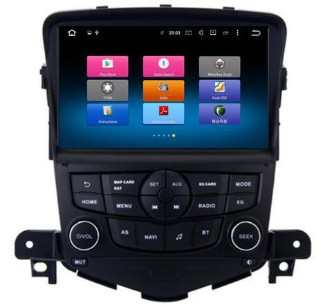 8-Core Android 6.0 10.2inch Car Dvd Gps Navi Audio for Chevrolet Cruze 2008-2014 Support 3G 4G DVR Steering wheel DAB+