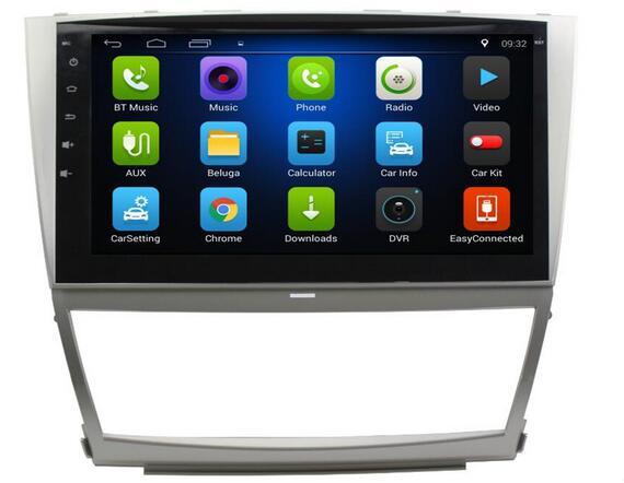 Free Shipping Android 6.0 10.1 inch Car Dvd Gps for Toyota Camry 4-Core Steering wheel control wifi DVR support