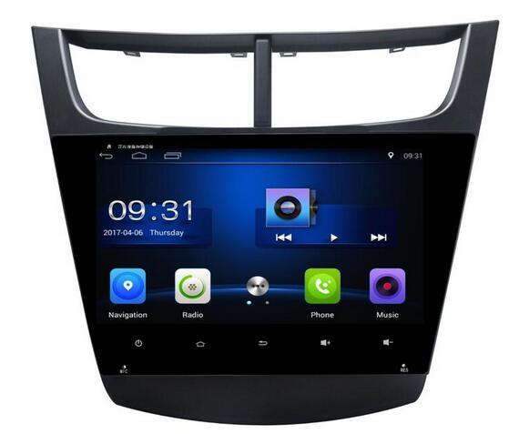 Free Shipping Android 6.0 9 inch Car Dvd Gps for Chevrolet Sail 2015 4-Core Steering wheel control wifi DVR support