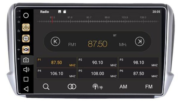4G Ram 10.2inch Android 8.01 Car Audio for Peugeot 208 2008 2015 Headunit Stereo Vedio GPS Navi Multimedia IPS Minitor 4G Radio