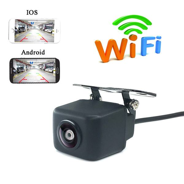 Wireless Wifi Car Rear View Backup Front Camera Night Vision for IOS Android