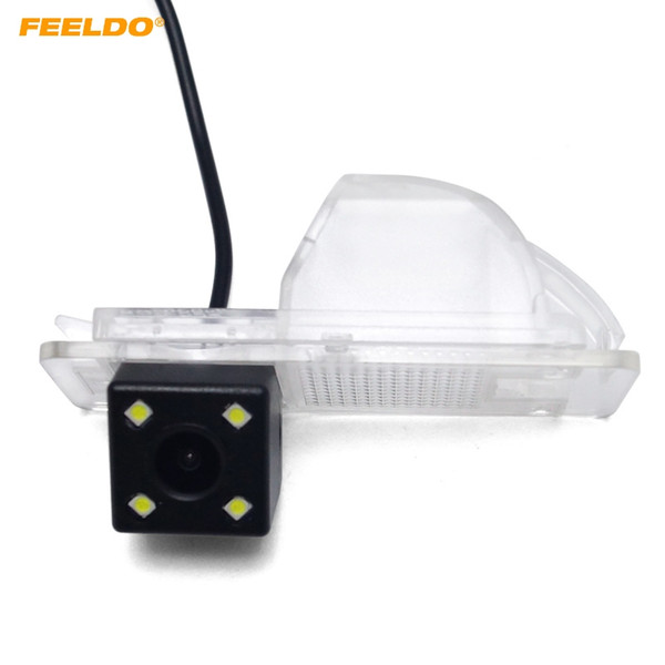 FEELDO Special Car Rear View Camera With LED Light for GAC Trumpchi GS4/GS5 Super Reverse Backup Camera #1576