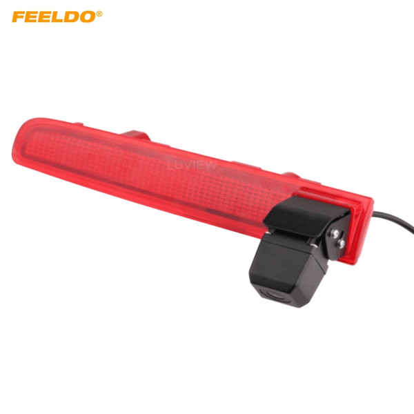 FEELDO Car Rear View Brake Light Camera For Volkswagen Transporter T5/T6 (10-17) Reversing Camera #2533