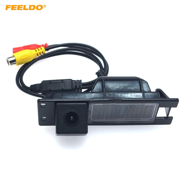 FEELDO Car CCD Reversing Rear View Camera For Opel Astra H J FIAT Grande Buick Regal Backup Parking Camera #5994