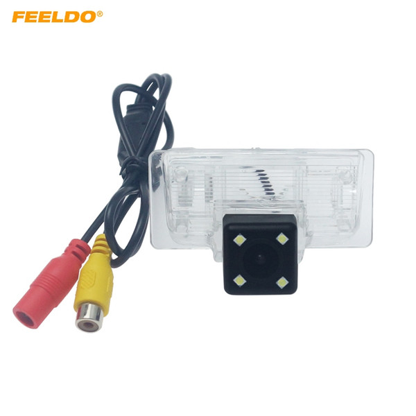 FEELDO Waterproof Special Car Backup Rear View Camera With LED Light For Nisaan Teana Sylphy Reversing Camera #6174