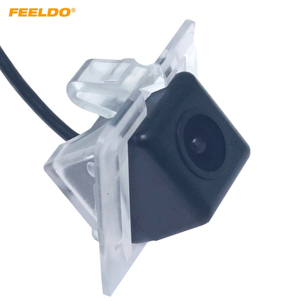 FEELDO Car Rear View Camera For Toyota Prado Original Camera Reserved Hole Reversing Backup Camera #6312