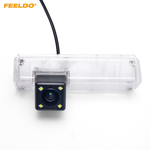 FEELDO Backup Rear View Reverse Car Camera For Mitsubishi Grandis 2008-2012 Parking Camera #4047