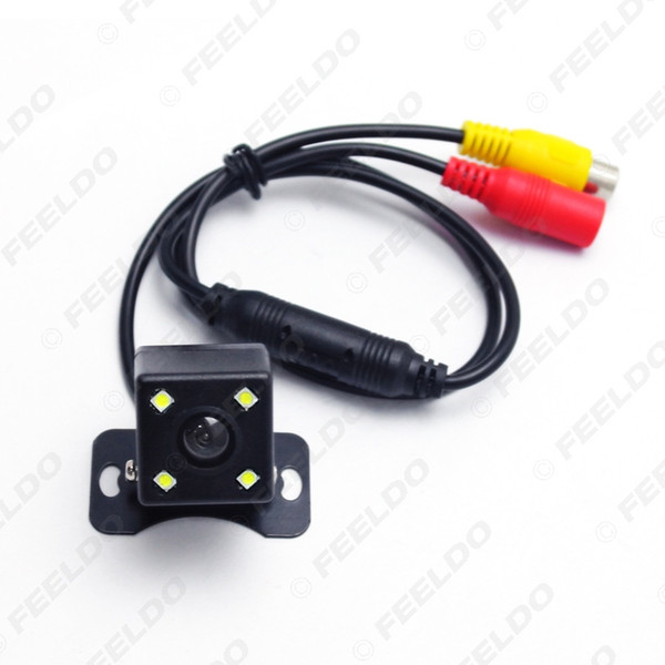 Universal Car Rear View 4-LED Night Vision Car CCD Reversing Backup Camera DC12V #3234