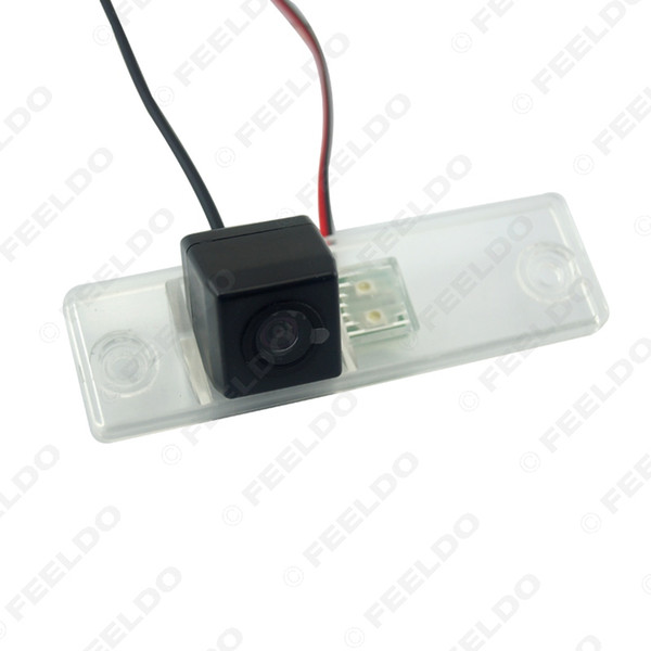 FEELDO Car Backup Rear View Camera With LED Light For Toyota Prado 2010 Reverse Camera #1933