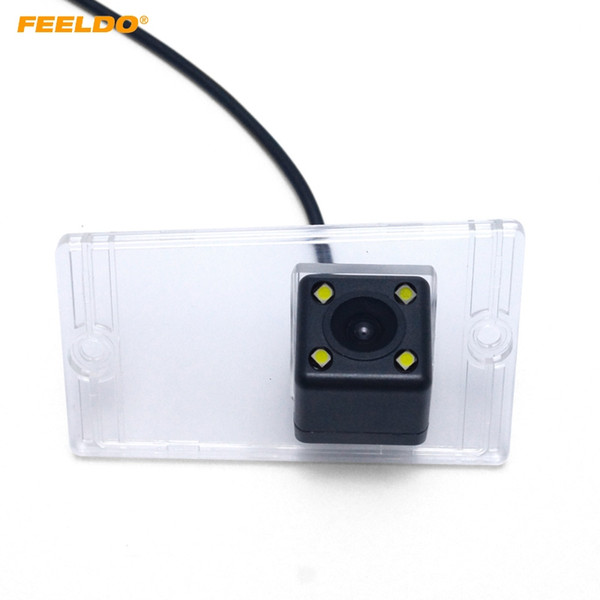 FEELDO Special Backup Rear View Car Camera With LED Light For Kia (04~09) Cerato/Sephia/Spectra/Spectra5 Reverse Parking Camera #4444