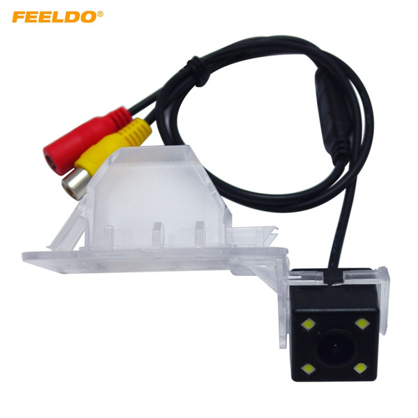 FEELDO Car CCD Rear View Camera For Great Wall Hover H3 H5 Haval LED Reversing Backup Camera Kit #3159