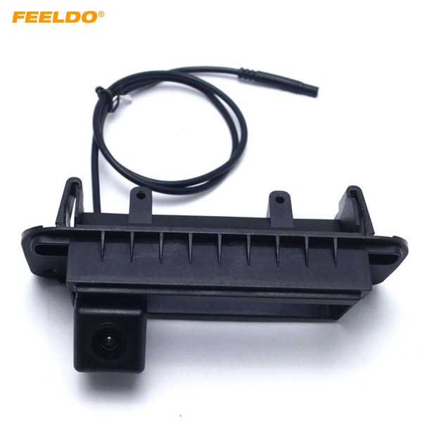 FEELDO Car Trunk Handle Backup Rearview Camera for Mercedes-Benz C200 2013/14 Reverse Parking Camera #2258