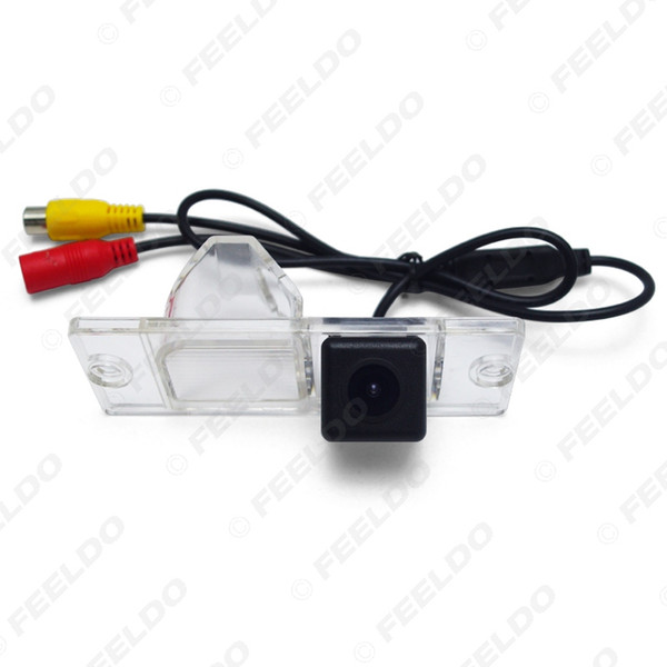 FEELDO Car Reverse Rear View Camera For Mitsubishi Pajero V3/V5/Zinger Night Vision Parking Camera #4601