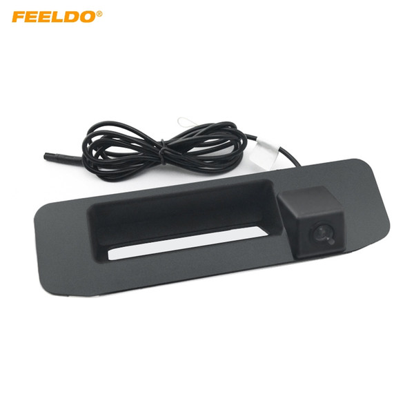 FEELDO Car Trunk Handle Backup Rearview Camera for Mercedes-Benz 2012/13/15 GLK300 Reverse Parking Camera #2604