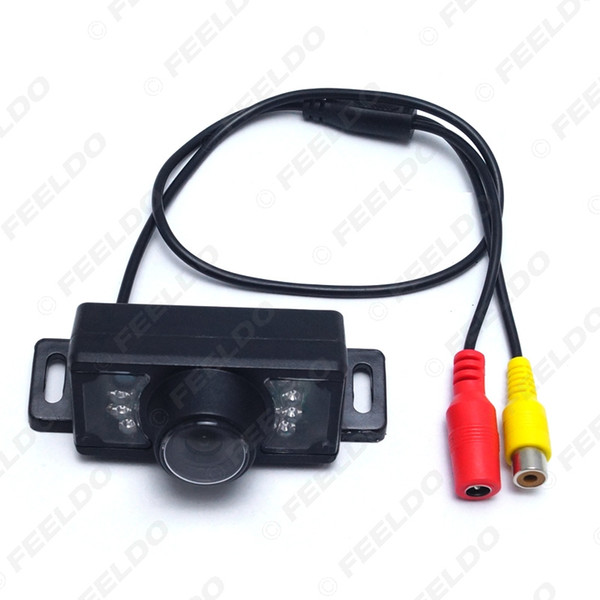 FEELDO Waterproof Car Night Vision Rear View Camera With 7 IR Leds For Vehicle Parking Reverse System #4789