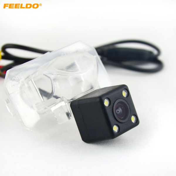 FEELDO Car Rear View Camera With LED Light For Honda 2012 CRV/Fit 2008(Hatchback/Sedan)/Crosstour #4702