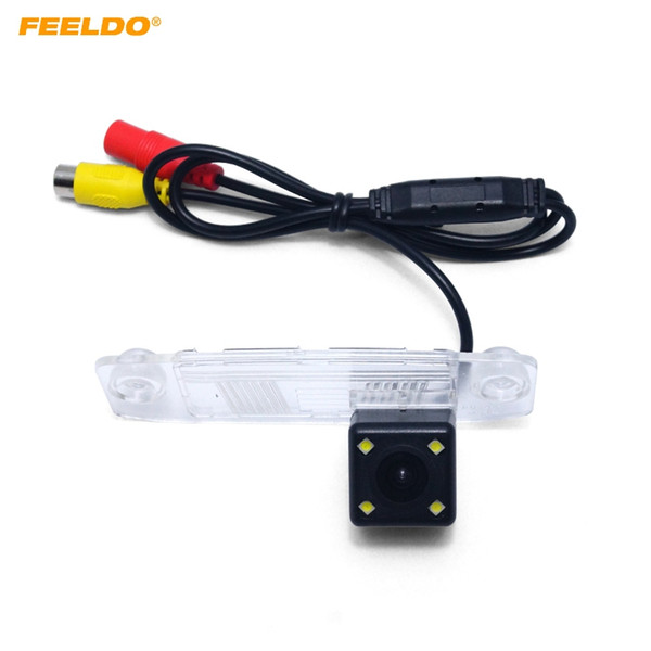 FEELDO Car Backup Rear View Camera For Kia Forte/K3/Carens/Sonata/Elantra/Accent/Veracruz/Tucson/Carens #3775