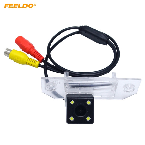 FEELDO Special Car Rearview Camera With LED Light for FORD FOCUS SEDAN/Hatchback/C-MAX Backup Camera #4030