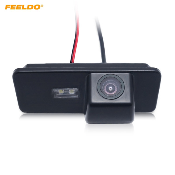 FEELDO Car Rear View Parking Camera For Volkswagen Passat B7/Magotan/Golf/Phaeton/Passat CC/Scirocco/Polo/Superb #1724