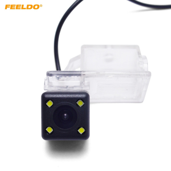 FEELDO Car Rear View Camera With LED For Geely Emgrand EC718/EC715 Reverse Parking Backup Camera #2396