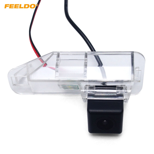 FEELDO Car CCD Backup Rearview Reverse Camera With LED Light For Lexus IS250/IS300/RX270/RX350 #4804