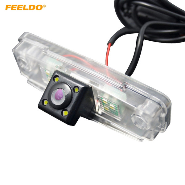 FEELDO Special Car Rear View Camera With LED For Subaru Forester/Impreza/OutBack Backup Reversing Camera #2581