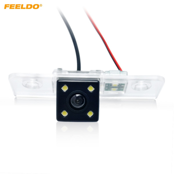 FEELDO Special Rear View Car Reverse Backup Camera With LED light For Skoda Octavia Mk2(1Z)(2004-2012) #4061