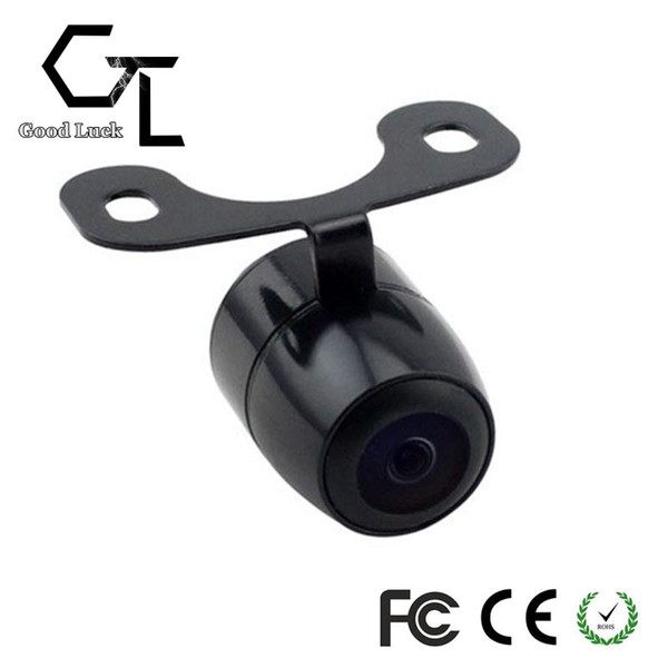 Free Shipping Mini Butterfly CCD Car Rear View Camera Reversing Parking Kit All cars Universal Waterproof 213 Accessories