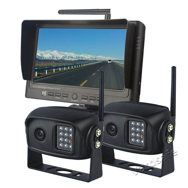 Vardsafe VS786T | Car Two Digital Wireless Rear View Reversing Backup Camera System