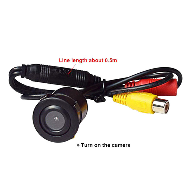 High-definition Car Rear View Camera 4 LED Night Vision Reversing Auto Parking Monitor CCD Waterproof 170 Degree HD Video