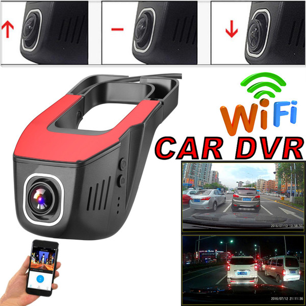 Hidden 1080P Wifi DVR Car Dashboard Camera Video Recorder G-Sensor Accesorios de coche #YL1