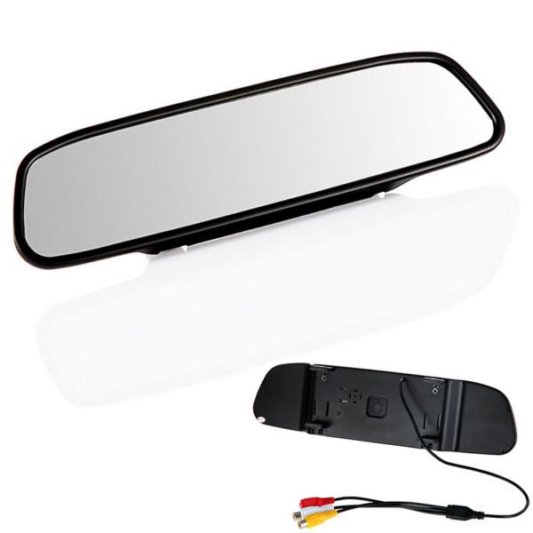 4.3 Inch TFT Car Monitor Mirror View Rearview Auto LCD Screen Backup Camera for Car Reversing Record