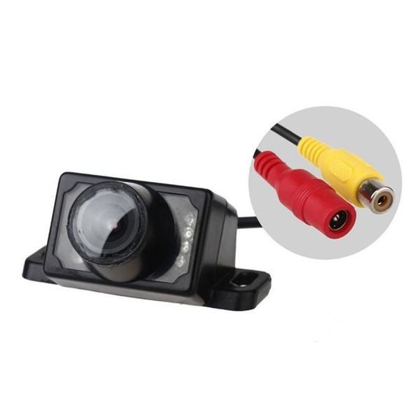 E220 Car Rear View Camera 8 LED Night Vision Waterproof 1/3 Colorful CMOS 120 Angle Reverse camera for for Security Backup Parking