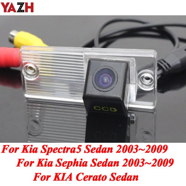 YAZH HD CCD Car Backup Camera Rear View Wireless GPS Parking Camera Monitor For KIA Cerato Sephia Sephia5 Sedan 2003 - 2009