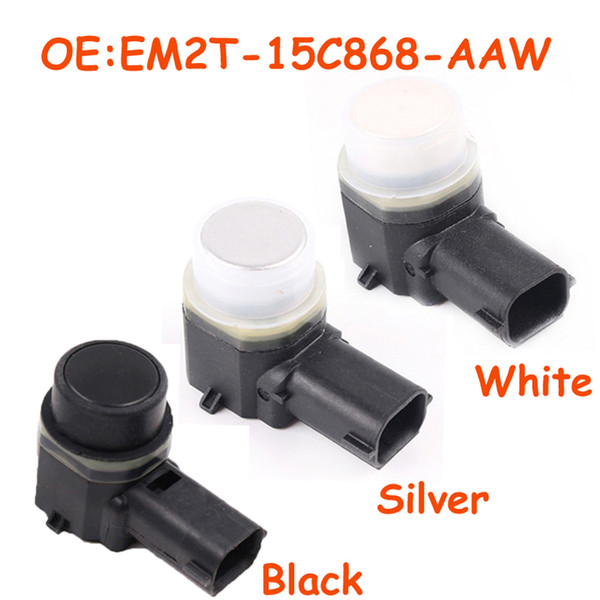 Black/Silver/White Colors EM2T-15C868-AAW EM2T15C868AAW Fit For 2015-2016 Edge PDC Parking Sensor car accessories