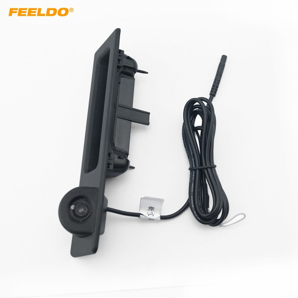 FEELDO Car Trunk Handle Camera for BMW 3 Series 5 Series(F10/F11) X3(F25) X4(F26) X5(F15) X6(F16) Original Parking Camera #1665