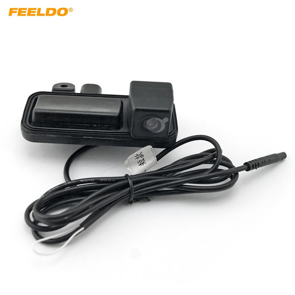 FEELDO Car Rearview Camera Trunk Handle Camera for Mercedes-Benz B180/B200 12/13/14 Parking Camera #2027